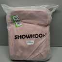 SHOWKOO Laptop Backpack for 17 Inch Laptop, 40L Expandable Large Capacity Backpack, TSA Carry On Travel Backpack with Padded Laptop Compartment, Water-Resistant College & Commuter Bag, Pink