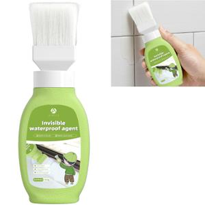 Waterproof Sealant, 12.3 oz Invisible Waterproof Agent for Roof, Walls, Terrace, Driveway, Clear Indoor/Outdoor Protective Sealant