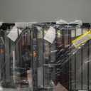 Cumbor 2 Pack 29.7-40.6" Baby Gate for Stairs, Mom's Choice Awards Winner-Auto Close Dog Gate for doorways, Pressure Mounted Pet Gates Indoor, Easy Walk Thru Wide Safety Child Gate for Dog, Black