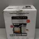 Chefman CafMaster Pro Espresso Machine, Brew Single or Double Shots, Coffee Maker with Built-In Milk Frother for Cappuccino & Latte, XL 1.8 Liter Removable Water Reservoir - Stainless Steel