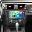 2+64GB Android Car Stereo for BMW 3 Series 328i 335i 325i 2005-2011 (E90/E91/E92/E93) Wireless Carplay Android Auto, 9 Inch Touchscreen Car Radio GPS Navi WiFi Bluetooth Backup Camera FM RDS EQ SWC