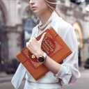 Nurses Week Gifts,A5 Hardcover Leather Journal for Women - 200 Pages Premium Paper Notebook, Nurse Journal Notebook for School, Work (Nurse Red)