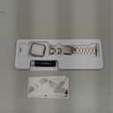 Fullmosa Metal Band Compatible with Apple Watch Bands 41mm 40mm 38mm, iWatch Band with Case for Apple Watch Series 9 8 7 6 5 4 3 2 1 SE3/2/1, Silver