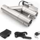 Universal 2.5 Inch Stainless Steel Exhaust Pipe Kit