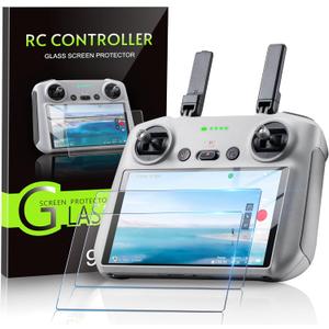 STARTRC PHOTO Mini 5 pro Screen Protector for DJI RC2/RC Controller, HD Tempered Glass Screen Protector for DJI Mini 4 Pro, Mini 3 pro, Mavic 4 Pro RC 2 Remote Controller Accessories(2 PACK)