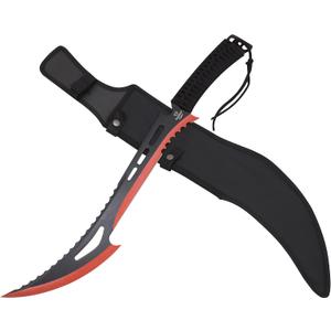 Snake Eye Tactical Fantasy Sword w/Nylon Sheath Machete Outdoors Camping