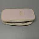 Four Candies 39 PCS Aesthetic School Supplies with Cute Pen Case, 12 Pastel Highlighters, 5 Black Ink Gel Pens, 6 Mechanical Pencils Set for Students Stationary College Essentials (Pink)