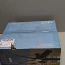 52 Inch White Ceiling Fans with Lights and Remote, Flush Mount Low Profile Ceiling Fan for Bedroom, Living Room, Patio, Dimmable 6 Speeds Noiseless Reversible, ETL Listed