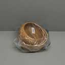 Natural Rattan Round Fruit Basket Bowls, Hand Woven Decor Serving Baskets, Wicker Storage for Dinning Room (Round-Combo)