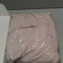 CYTAFE Baby Girl Boy Snowsuit Cute Down Jacket Hooded Romper Light Puffer Padded Jumpsuit Infant Winter Outwear Pink 6-12 Months