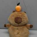 IUTOYYE Capybara Breathing Stuffed Animal 11.8in Plush with Music Lights Breathing Motion Anxiety Relief Sleeping Soothing Companion Gift for Kids Adults