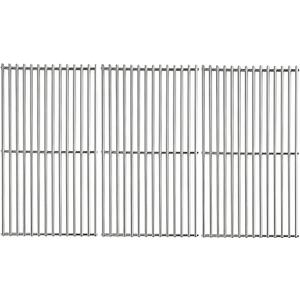 19 1/4" Cooking Grates Replacement Parts for Nexgrill, Kitchen Aid, Kirkland, Jenn Air, Brinkmann and Other Grill, 7MM Solid Stainless Steel Cooking Grid for Members Mark