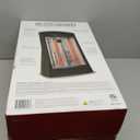 BLACK+DECKER Infrared Radiant Quartz Tower Heater, 1500W Space Heater with Adjustable Thermostat, Portable Heater with 2 Settings, Personal Heater for Home and Office, BHTI06, Black