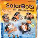 Thames & Kosmos SolarBots: 8-in-1 Solar Robot STEM Experiment Kit | Build 8 Cool Solar-Powered Robots in Minutes | No Batteries Required | Learn About Solar Energy & Technology | Solar Panel Included