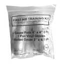 MCR Medical Box of 100 First Aid Training Kits, Basic