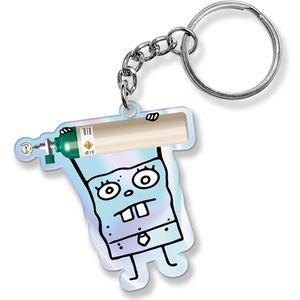 Nurse Keychain, Cute Acrylic Decor Emotional Support Keychain Inspirational Backpack Handbag Accessories Gifts