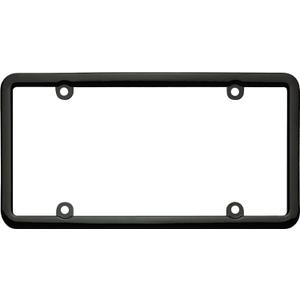 Cruiser Accessories 20050 Classic Lite License Plate Frame, Black,1 Frame