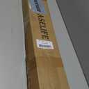 EaseLife 5.5 FT Sliding Barn Door Track and Handle Hardware Kit, Straight Pulley,Slide Smoothly Quietly,Easy Install (5.5FT Track Kit for 30"~33" Wide Single Door)