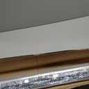 8 FT Garage Door Side Brush Seal, 2" High-Density Nylon Bristle with 45 Degree Pre-Drilled Aluminum Track, Single Side Jamb Weather Stripping for 8FT Tall Doors