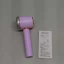 New Fabric Shaver and Lint Remover 2-in-1, Rechargeable Electric Clothes Defuzzer with LED Display, 6 Blades & 3 Speeds for Sweater, Blanket, Furniture (Purple)