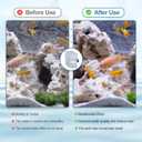 15 Pack Filter Cartridges for Filter, Replacement Filter Cartridges for Top Fin EF-S Element and BF5 BETTAFLO