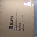 SELEAD Magnetic Chalkboard 48 x 24 Inches - Black Aluminum Frame Chalk Board Words Sign Wall Decor Plaque for Business, Menu, School, Office - Magnet Bulletin Display Board Pizarra