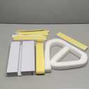 Foam Block for Midea U Shaped Window Air Conditioner Units, Air Conditioner Window Seal Kit,Winter Summer,Prevent Cold/hot Air Leakage.