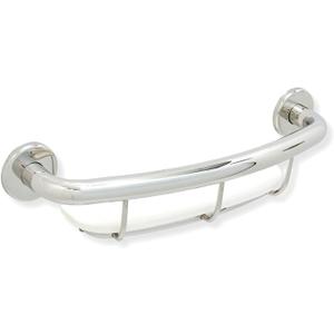 Shelf Grab Bar for Bathroom Shower Tub Kitchen Safety Aid/304 Stainless/Polished Chrome/ 18" x 5.5"