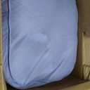Boppy Total Body Pregnancy Pillow with Organic Cotton, Easy-on Removable Cover in Biscuit for Full-Body Support, Body Pillow for Pregnancy and Postpartum Positioning