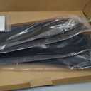 SVER Srevor Large Vent Visors Side Window Deflectors Tape-On Rain Guards Dark Smoke 4-Piece Set for 2019-2021 Dodge RAM 1500,2500 & 3500 Crew & Mega Cab