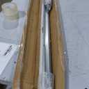 36 Ft V-Track Galvanized Inverted V Track with Hammer Drive in Anchors for Sliding Rolling Chain Rack Driveway Gate, Heavy Duty Sliding Driveway Gate Track