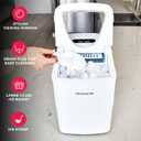 Frigidaire EFIC108 Counter top Portable, 26 lb per Day Compact Ice Maker Machine (EFIC108, 26, 26, EFIC108, White, NA, 1, efic108)