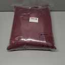 LEMOMO Burgundy Red Thermal Blackout Curtains/52 x 84 Inch/Set of 2 Panels Room Darkening Curtains for Bedroom