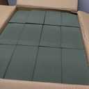 Prashent 96Pcs Floral Foam Blocks Green Wet Dry Flower Foam Plant Foam for Fresh & Artificial Flower Arrangements DIY Craft 5.5”L x 3.1”W x 1.7”H