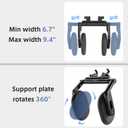 Car Headrest Pillow, 4-Way Adjustable Car Headrest,Thickened Memory Foam Road Pal Headrest, Neck Support Pillow, U- Shaped Design, Travel Car Sleeping,Suitable for Kids and Adults