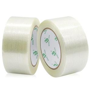 Valley'sYuMiao 3Pack, Mono Filament Strapping Tape, 2in×35yds, 105yds Total, Fiberglass Reinforced Packing, Heavy Duty Wearproof Tape, Extra Thickness 5.5 mils