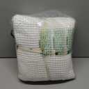 Premium Waffle Bath Towels Pack of 2 Extra Large 35x71 inch - 100% Turkish Cotton, Waffle Weave, Quick Dry, Lint Free, Oversized, Thin Bath Sheet Towel (White, Set of 2 Bath Towels)