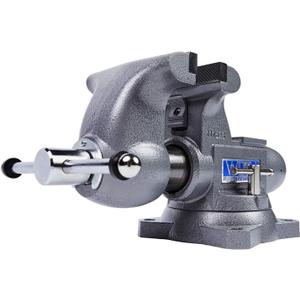 Wilton Tradesman Bench Vise, 6-1/2" Jaw Width, 6" Max Jaw Opening, 4" Throat (Model 1765)