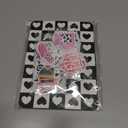 12PCS Black & White Kindle Cardstock Insert for 6.8 Kindle Paperwhite (11th Gen, 2021) Clear Case  12 Designs Cardstock Set with 100 Stickers, Gift for Book Lovers & Students