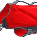 Outward Hound Dawson Swim Dog Life Jacket, High-Performance Neoprene Dog Life Vest for Swimming, Boating, and Water Safety, Large, Red (Large (Chest Girth: 28"-32"))
