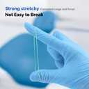 JMU Orthodontic Elastics 1/8 Light, 300 Pack, Neon, Orthodontic Rubber Bands Latex Free Intraoral Elastic Bands Made in USA