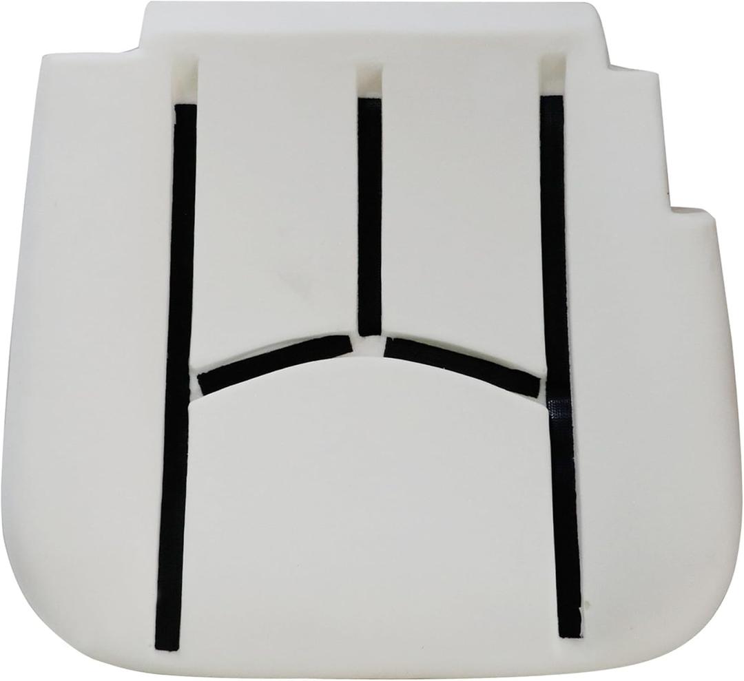 Front Passenger Side Bottom Seat Foam Cushion White Compatible with Chevy Silverado Avalanche Tahoe GMC Sierra 2003 2004 2005 2006