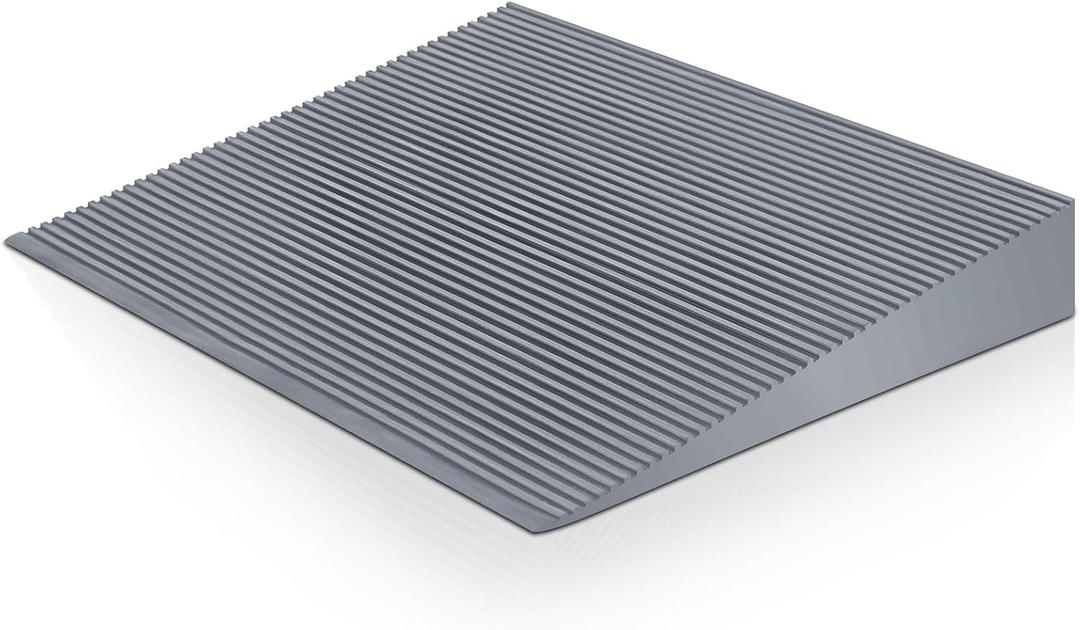 EVA Foam Threshold Ramp, Lightweight Non Slip Doorway Ramp for Wheelchair Walker Scooter, Indoor Outdoor Entry Access for Home Bathroom Garage(Gray,36" l X 28" w X 5" h)