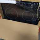 Electric Cooktop 30 Inch, 6700W Knob Control 4 Burner Electric Stove Top Burner Hot Plate, 220V-240V Bulit-in Ceramic Radiant Stovetop with Multi-Ring Control, Hardwire (No Plug)