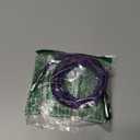 LISEN 240W Chubby USB C to USB C, 4 in 1 Charging Cable (6.6FT) with Light, USB A/C to C/L Multi Charging Cable for iPhone 16 15 14 Pro Max/MacBook/iPad Pro/SamSungS24,Purple