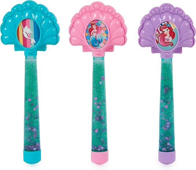 SwimWays Disney Princess Ariel Glitter Dive Wands Diving Toys 3 Pack, Bath Toys and Pool Party Supplies for Kids Ages 5 and Up, Styles May Vary