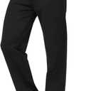 Zylioo Men's Extra Long Sweatpants with Pockets Fits Over 6ft Open Bottom Joggers Wide Leg Athletic Pants for Tall Men, Small Extra Tall