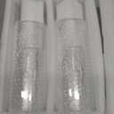 48 Pack Thick Glass Cylinder Vases 4,6,9,12 Inch Tall Clear Flower Vase Hurricane Floating Candle Holder for Table Centerpiece Wedding Home Decor