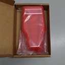 Rear Tail Door Window Hinge & Rain Wiper Nozzle Cover Trim for 2018-2024 Jeep Wrangler JL JLU Sports Sahara Freedom Rubicon Unlimited 2-Door & 4-Door Exterior Accessories Decoration (Red 3PCS)