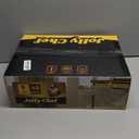 JOLLY CHEF 48 Pack Plastic Champagne Flutes, 9 oz Gold Stemless Champagne Flutes, Plastic Champagne Glasses, Shatterproof Recyclable Mimosa Glasses for Party, Wedding, Christmas, Birthday